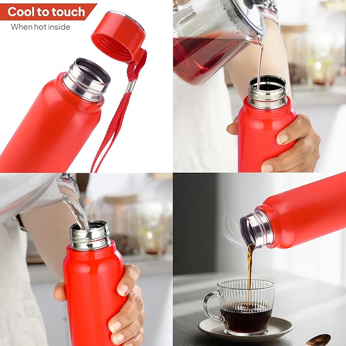 Cello Puro Steel-X Vacuum Insulated Water Bottle 650ml