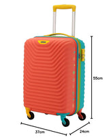 American Tourister Multicolour Hard-Shell Cabin Trolley Bag