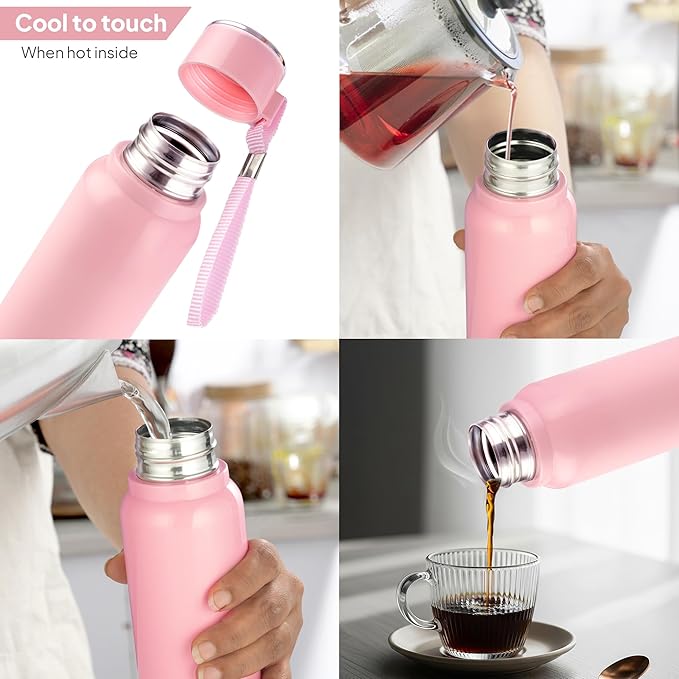 Cello Puro Steel-X Vacuum Insulated Water Bottle 650ml