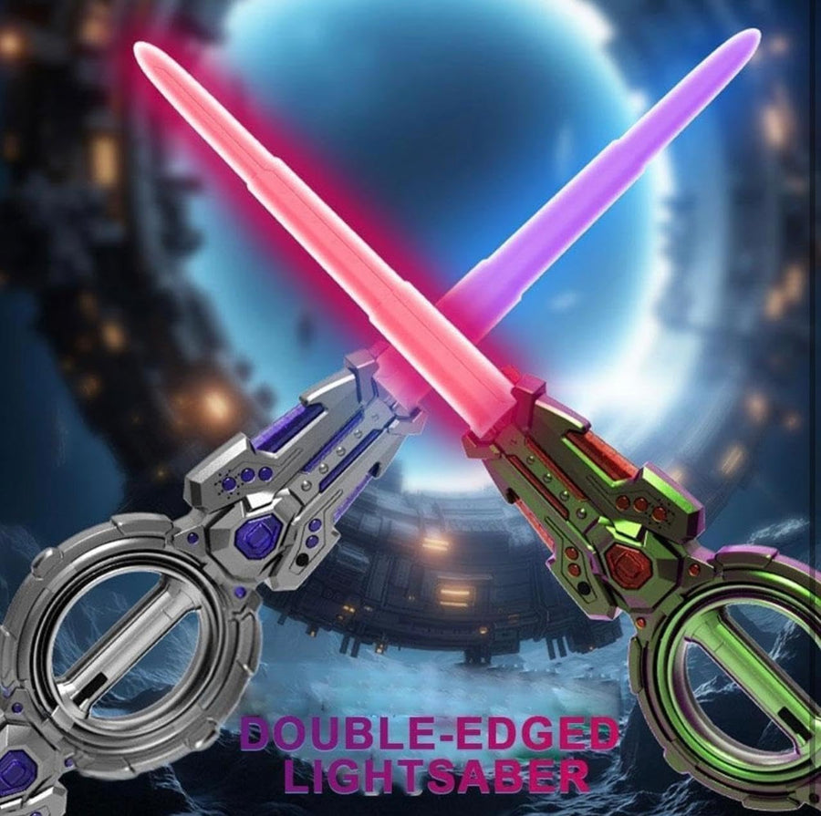 Fire Piral Sword - Double-Edged Lightsaber Toy