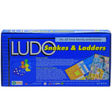 Ludo Snakes & Ladders 2-in-1 Family Board Game by Ekta