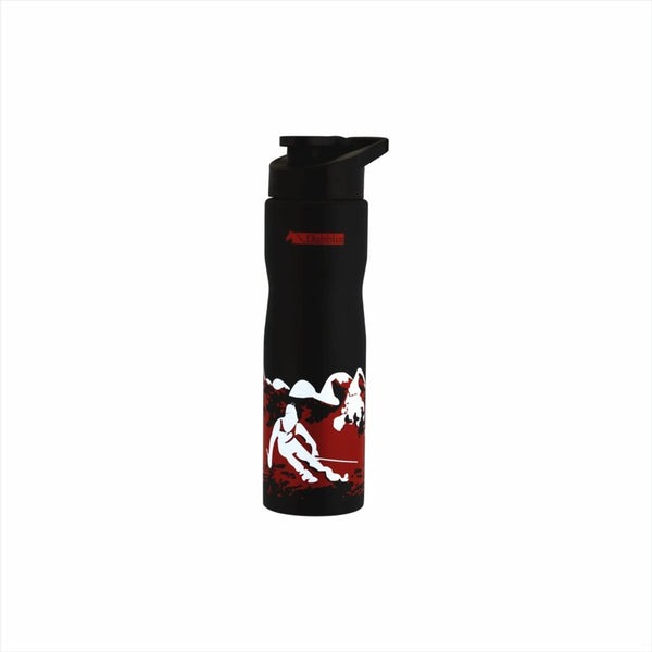 DUBBLIN Adventure Stainless Steel Sipper Water Bottle, Sports Water Bottle (Red 750ML) 750 ml Steel Sipper (Pack of 1, Red)