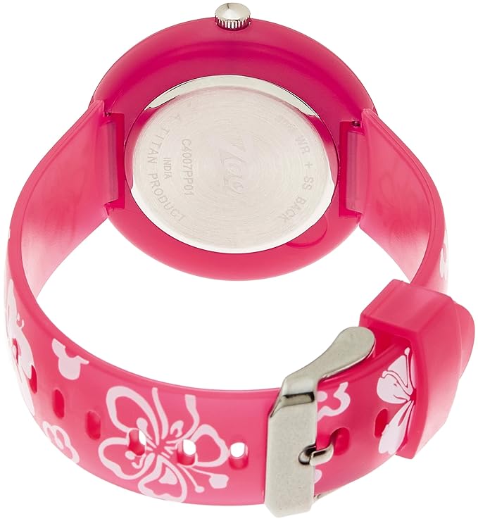 Zoop Flower Kids Analog Watch – Pink
