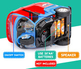 Auto Rickshaw Toy with Pullback Action Bump & Go Auto Rickshaw Kids Toys with Lights & Music Sound Toy Battery Operated Toys for Kids