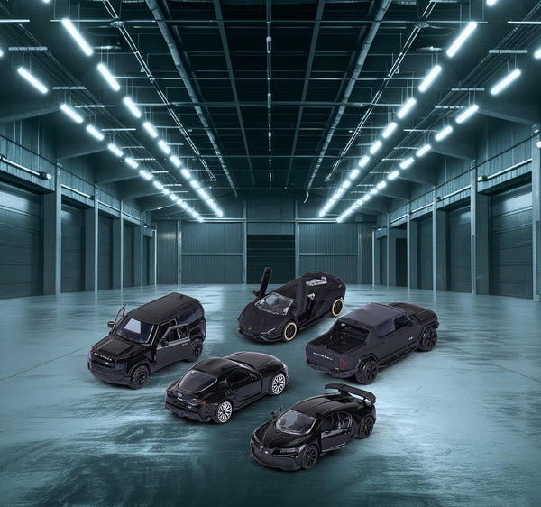 Majorette Black Edition 5-Pack Die-Cast Cars