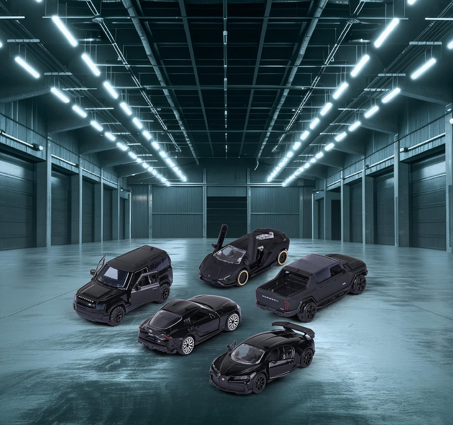 Majorette Black Edition 5-Pack Die-Cast Cars