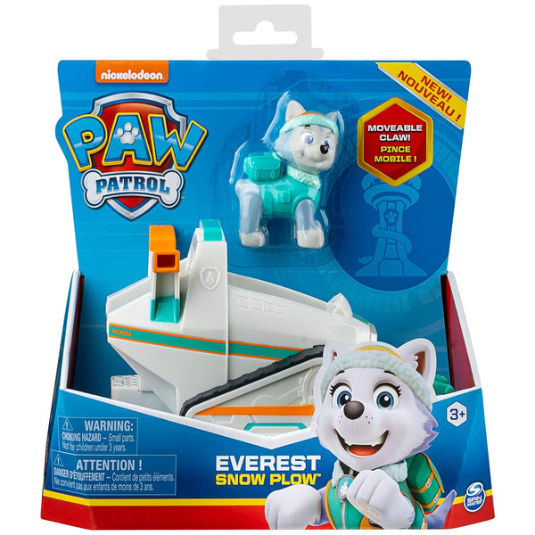 PAW Patrol Everest's Snow Plow Vehicle & Figure