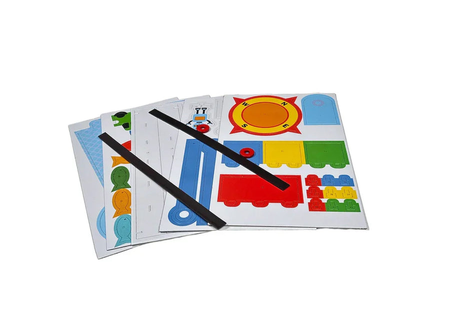 Magnetic Science Kit - Build a Working Maglev Train & 8 Other Experiments