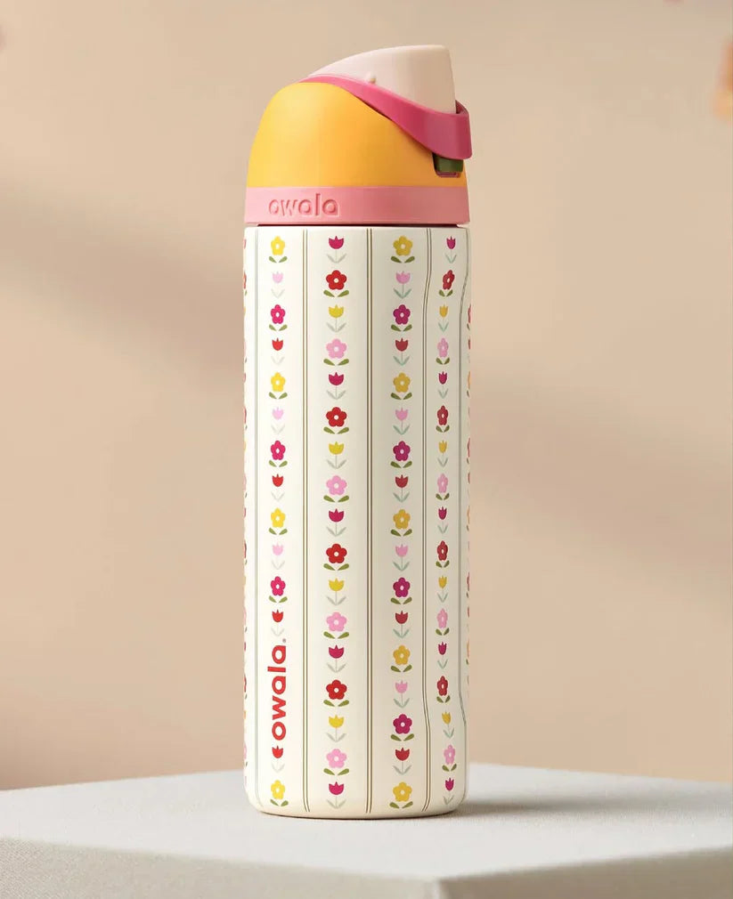 Owala FreeSip Insulated Water Bottle 24oz – Floral Garden
