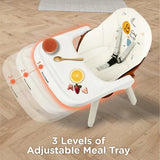 R for Rabbit 3-in-1 Multifunctional Baby High Chair - Brown Cream