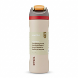 Owala FreeSip Insulated Water Bottle 24oz – Cream/Red