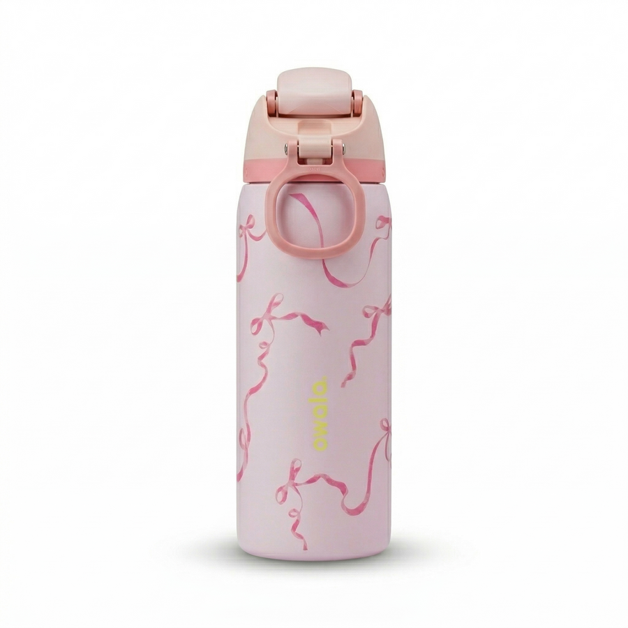 Owala FreeSip Insulated Water Bottle 32oz – Pink Ribbon