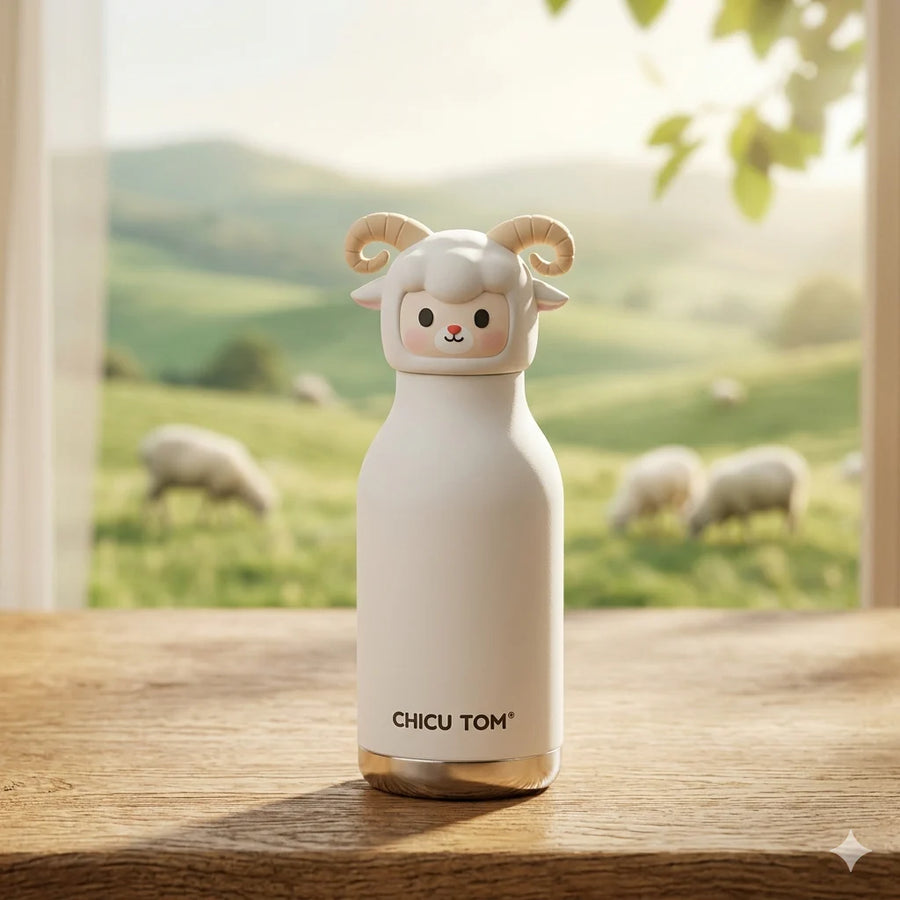 Chicu Tom Animal Insulated Water Bottle
