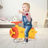 IyaIya Aero Swing Car for Kids - Yellow Orange