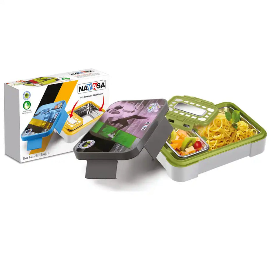 Nayasa Uni-Steel Insulated S.S. Lunch Box