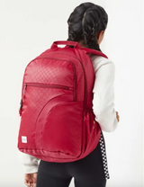 WIKI 3 Illusion 33.5L School Bag - Red