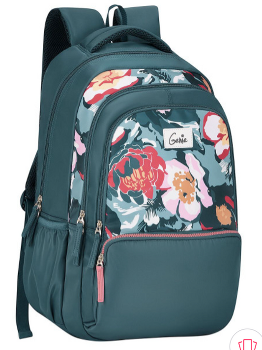 Genie Diasora 19 SB School Backpack - Dark Green
