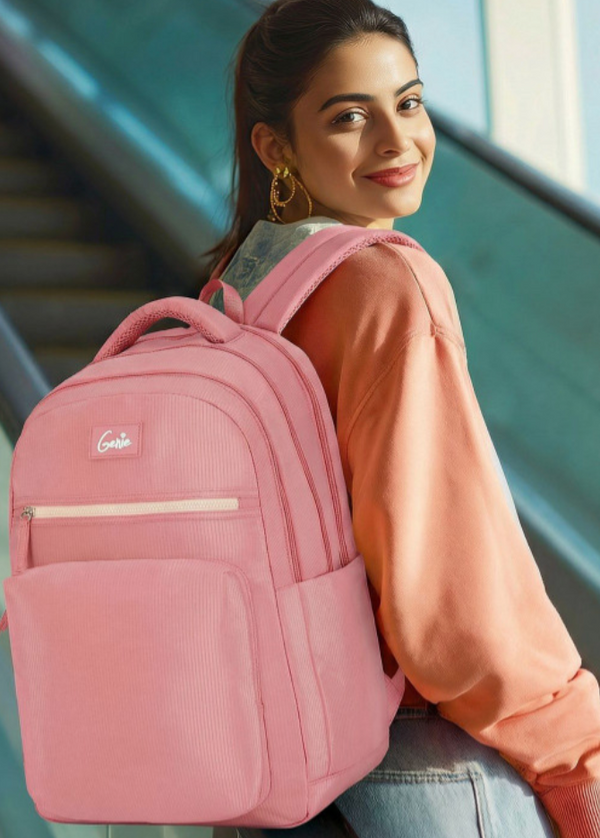 Safari Genie School Backpack - Dusky Peach (RUE 19 SB)