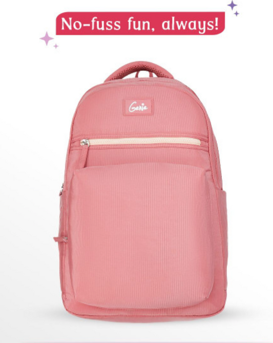Safari Genie School Backpack - Dusky Peach (RUE 19 SB)