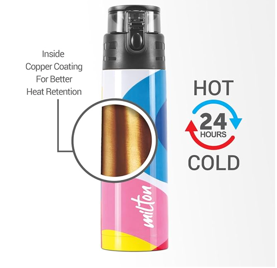 Milton Artesia 600 Vacuum Insulated Water Bottle 500ml