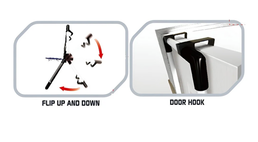 Playwell Door to Floor Basketball Set