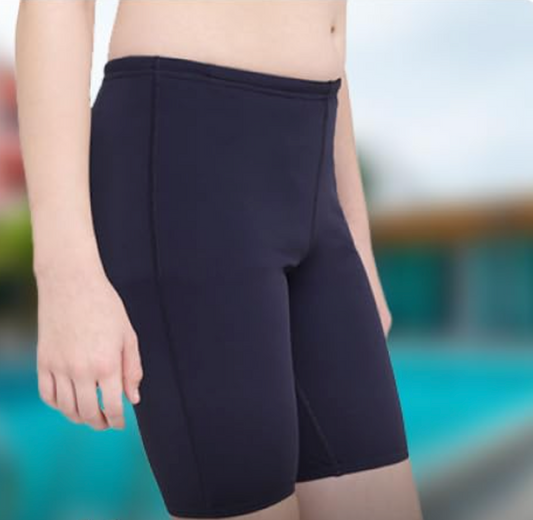 Speedo JM Houston Jammer – Kids Swimwear | TrueNavy/Watermelon | Size 32