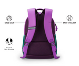 American Tourister Backpack with Sling Pouch - Purple