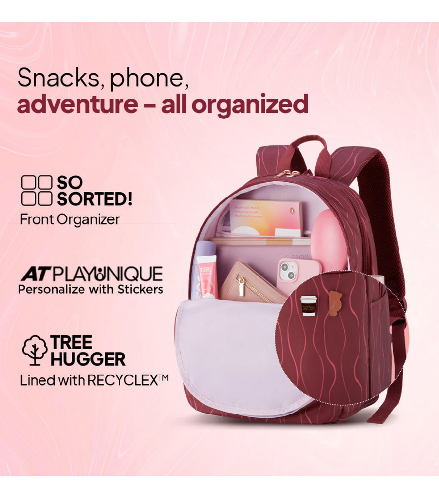 American Tourister Bella 3.0 Backpack – Wine