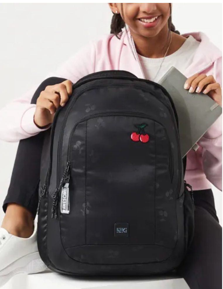 Wildcraft Wiki Girl-2 Backpack – Cherry Black