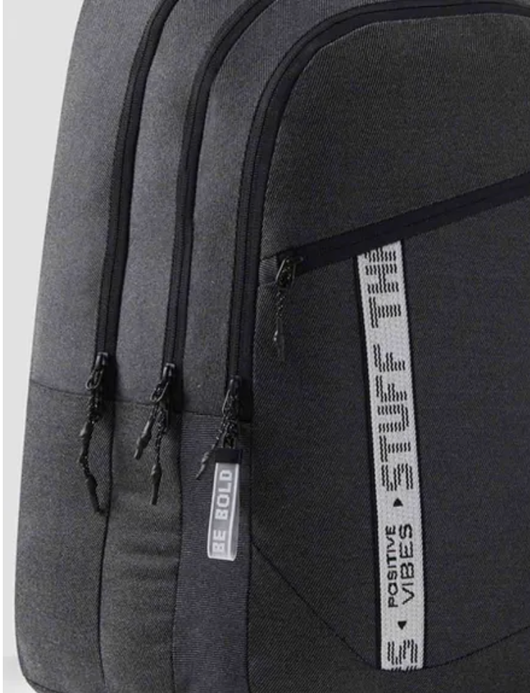 Wildcraft Wiki 4 Illusion 37.5L School Bag – Twill Black