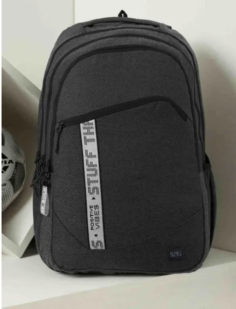 Wildcraft Wiki 4 Illusion 37.5L School Bag – Twill Black