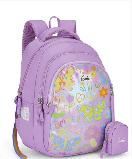 Genie Doddle 15 SB School Backpack - Lavender