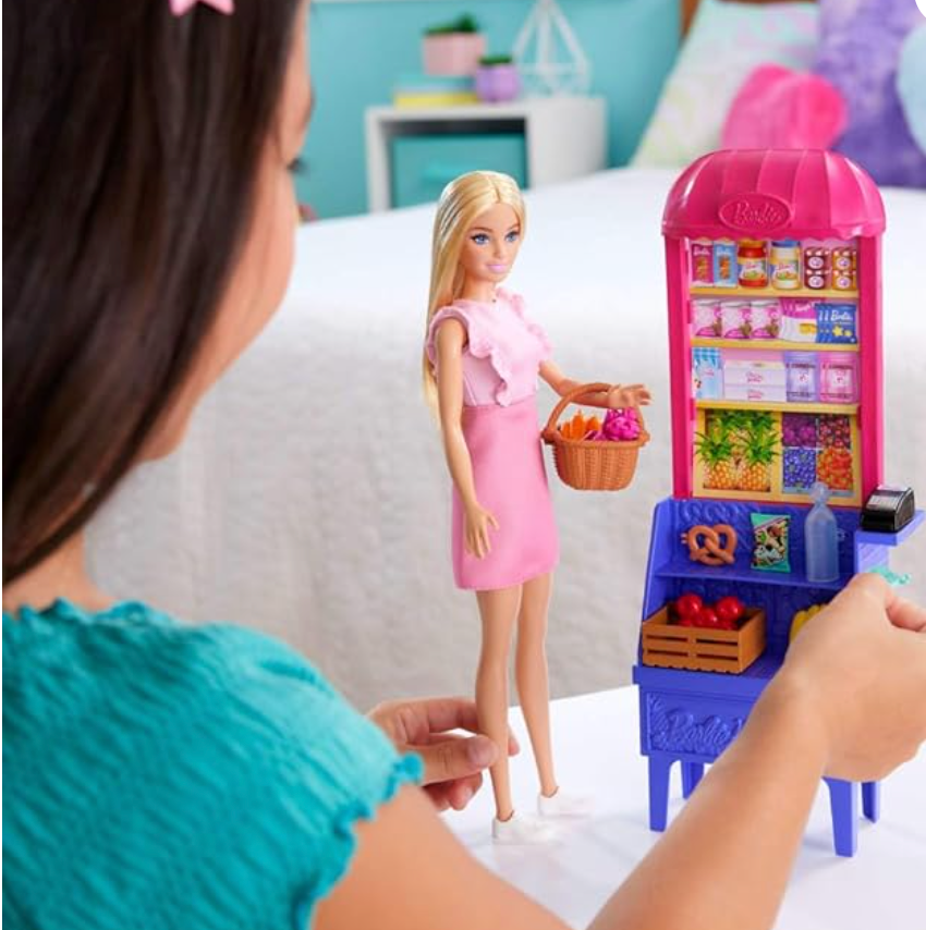 Barbie Malibu at the Market Playset – Teresa Recipe Friendship