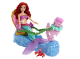 Disney Princess Ariel's Chariot Playset – Push to Roll