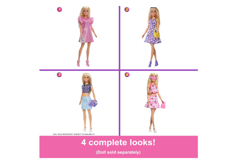 Barbie Dream Closet Playset with 25+ Pieces