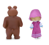 Masha and the Bear – Mischievous Masha with Bear Figure Set