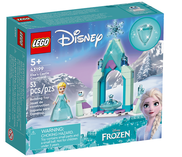 LEGO Disney Frozen Elsa's Castle Courtyard - 53 Pieces (43199)