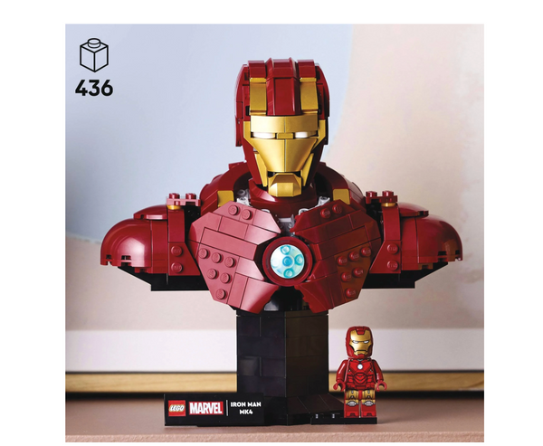 LEGO Marvel Iron Man MK4 Bust 76327