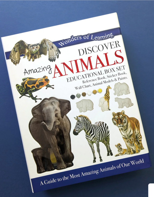Wonders of Learning Discover Amazing Animals Educational Box Set