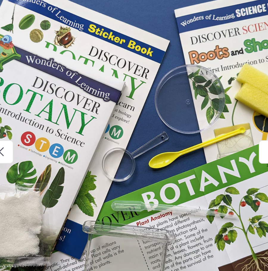 Wonders of Learning Discover Botany Educational Box Set