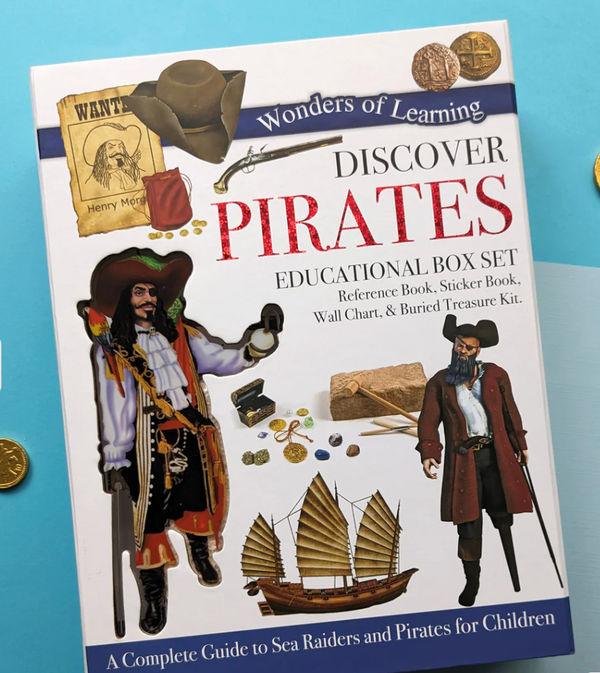 Wonders of Learning Discover Pirates Educational Box Set