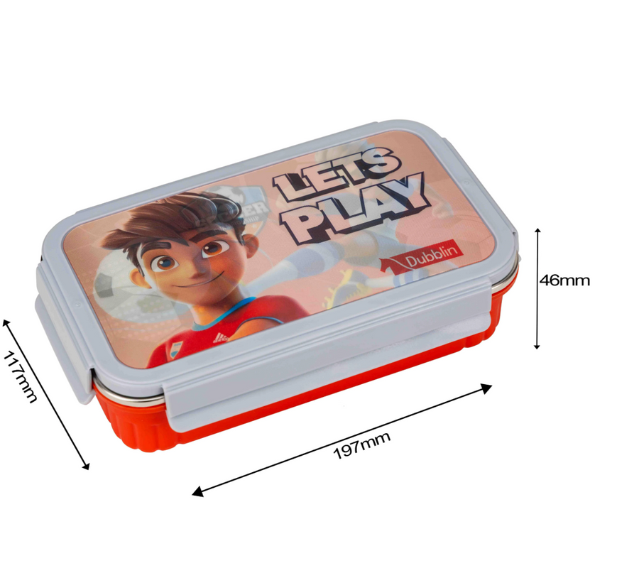 Dubblin Goofy Kids Steel Lunch Box