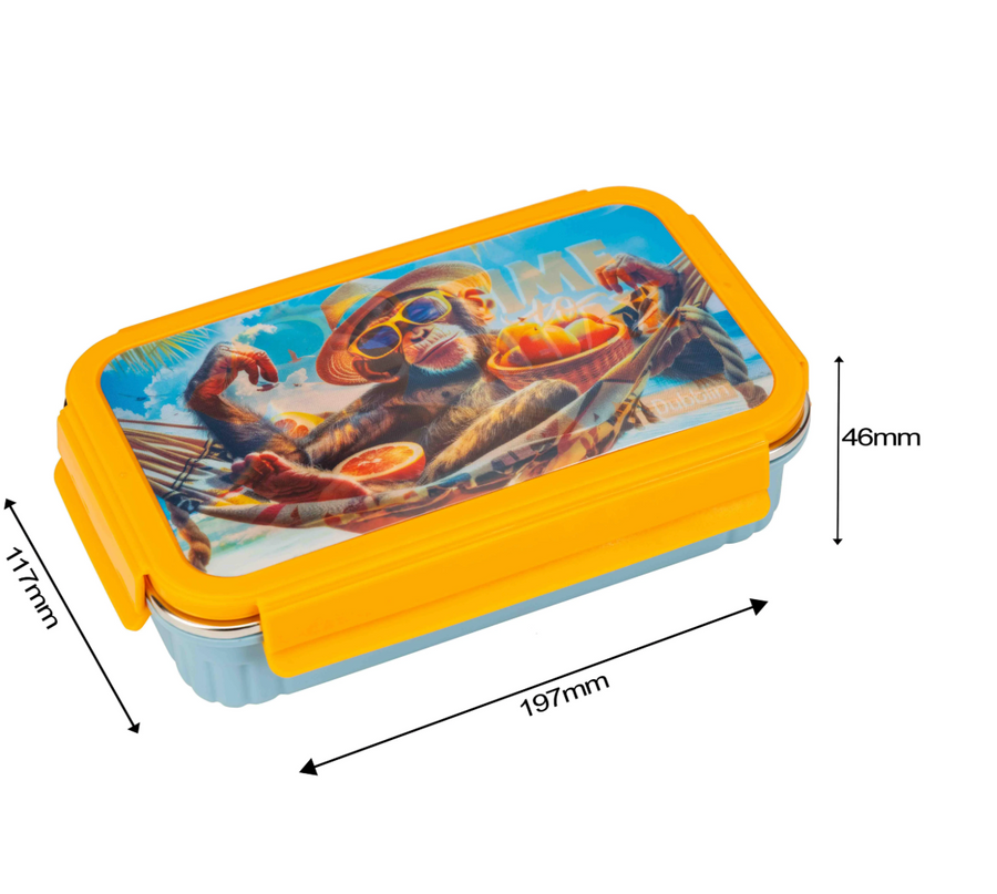 Dubblin Goofy Kids Steel Lunch Box