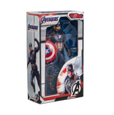 TakTak Toys Marvel Avengers Endgame Captain America Premium Action Figure with Shield