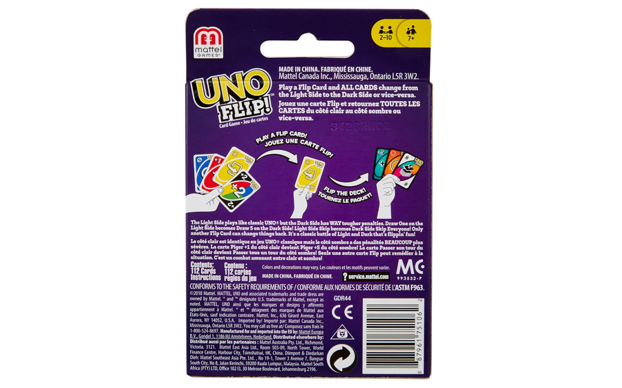 UNO Flip! Card Game by Mattel