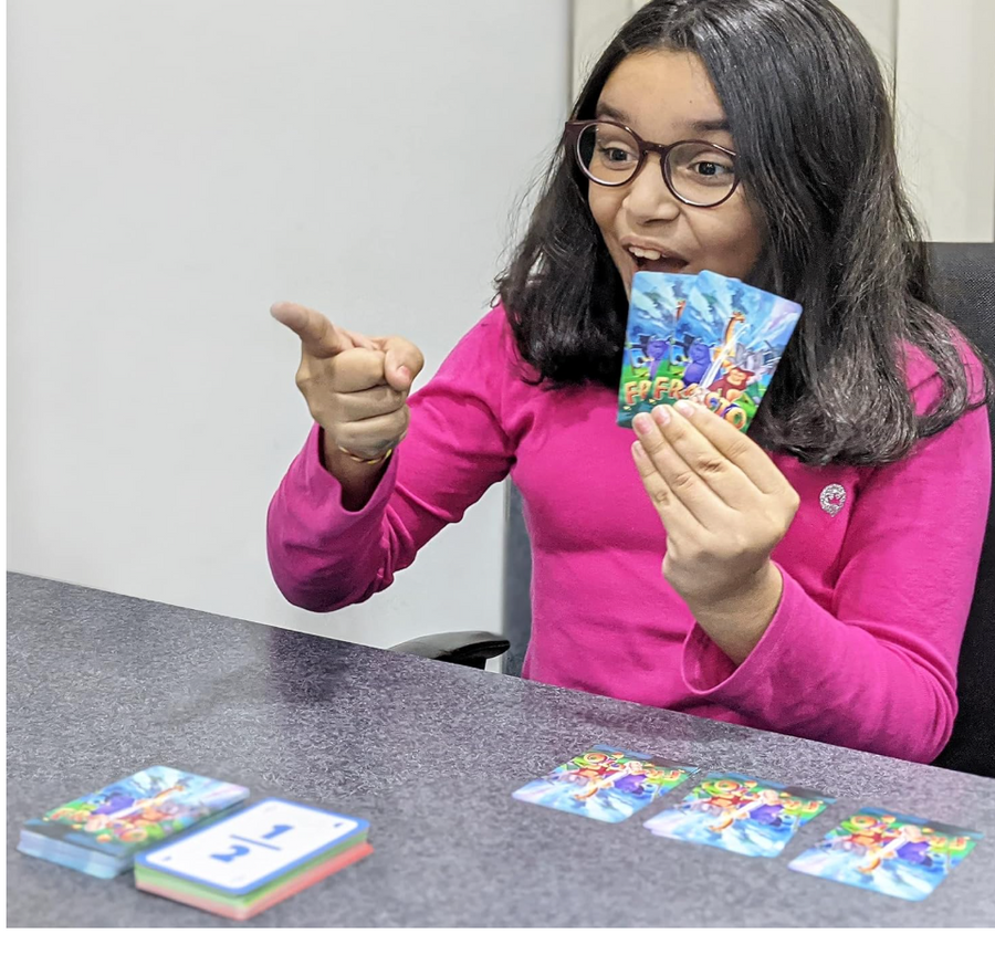 Fracto Fraction Card Game by Luma World