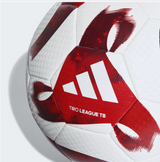 Adidas Tiro League TB Football – Size 5 | White-Team Maroon | Thermal Bonding