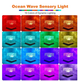 Ocean Wave Sensory Light - USB Dynamic Water Pattern Night Lamp
