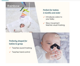 Curious Cub Play & Learn Montessori Kit – 8-in-1 Infant Sensory Box | 0-3 Months