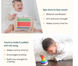 Curious Cub Play & Learn Montessori Kit – Level 3 | 8-in-1 Baby Sensory Box | 3 Months+